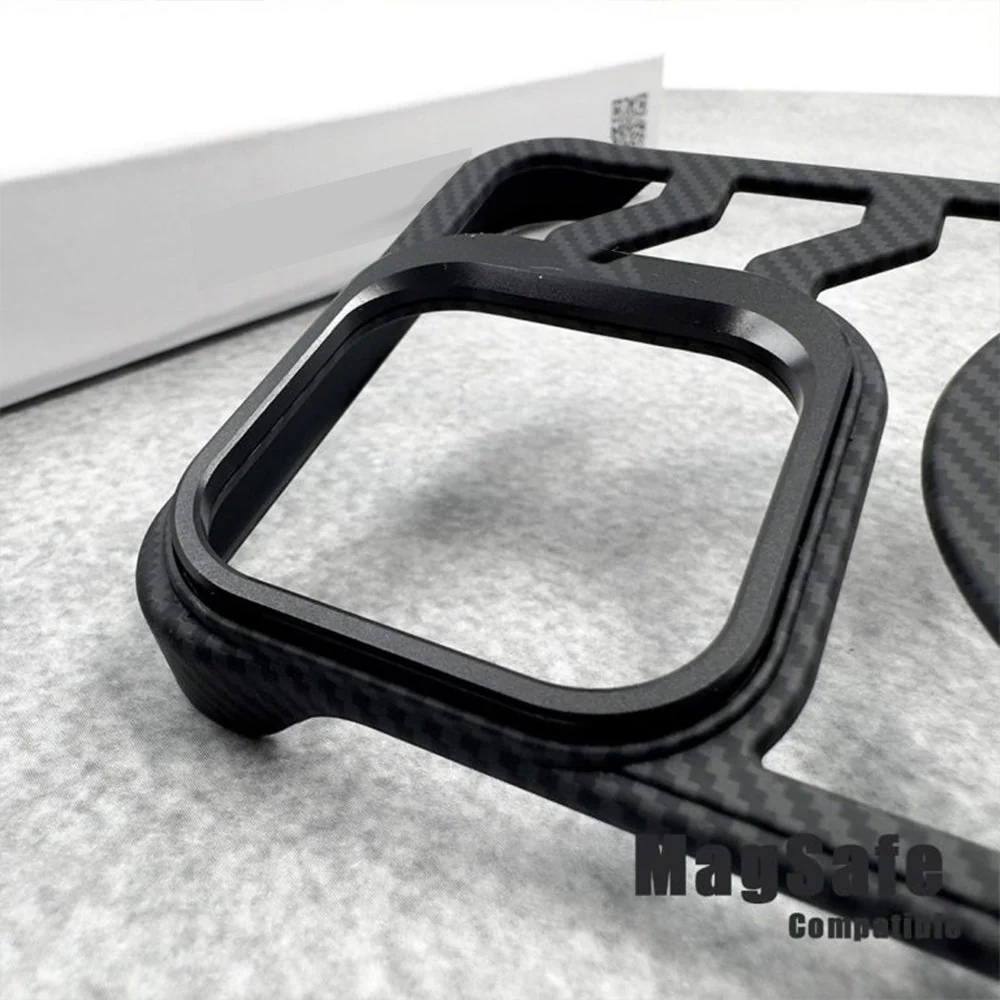 Bezel Less Carbon Fiber Magnetic iPhone Case - Image 5