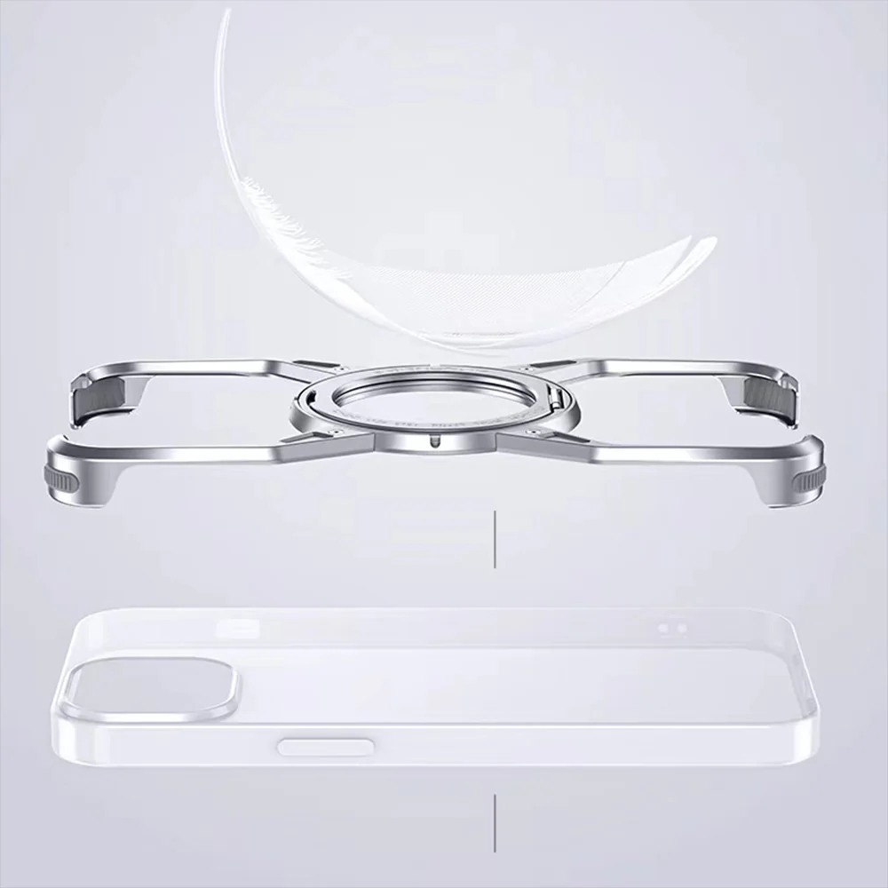 Alloy Bezel-less iPhone Case - Image 4