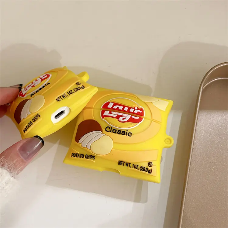 Classic Lays Silicone Apple Airpods Cases - Image 3