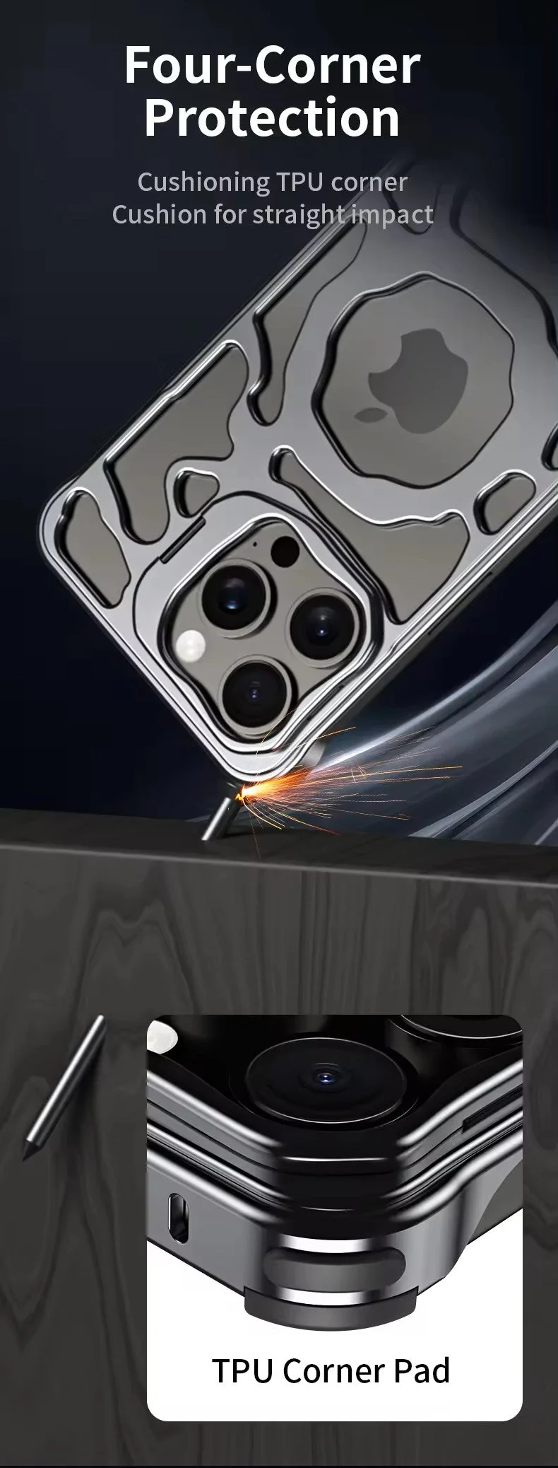 Cloud Metal Case for iPhone - Image 8