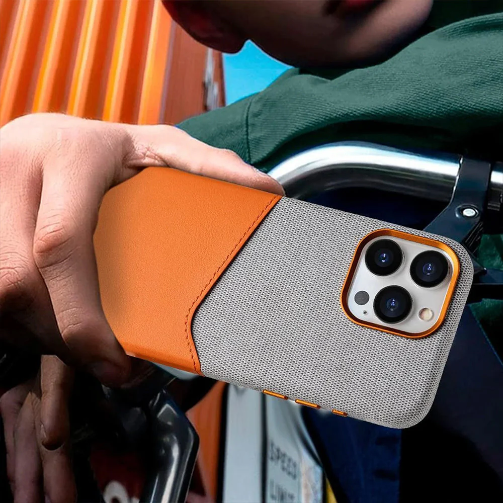 Duplex Jeansy Leather iPhone Case - Image 3