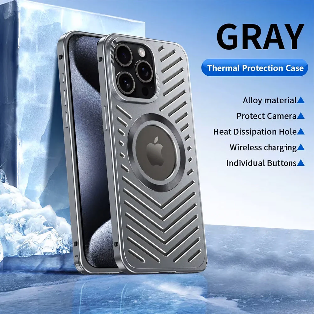Heat Dissipation Aluminum Alloy iPhone Case - Image 9
