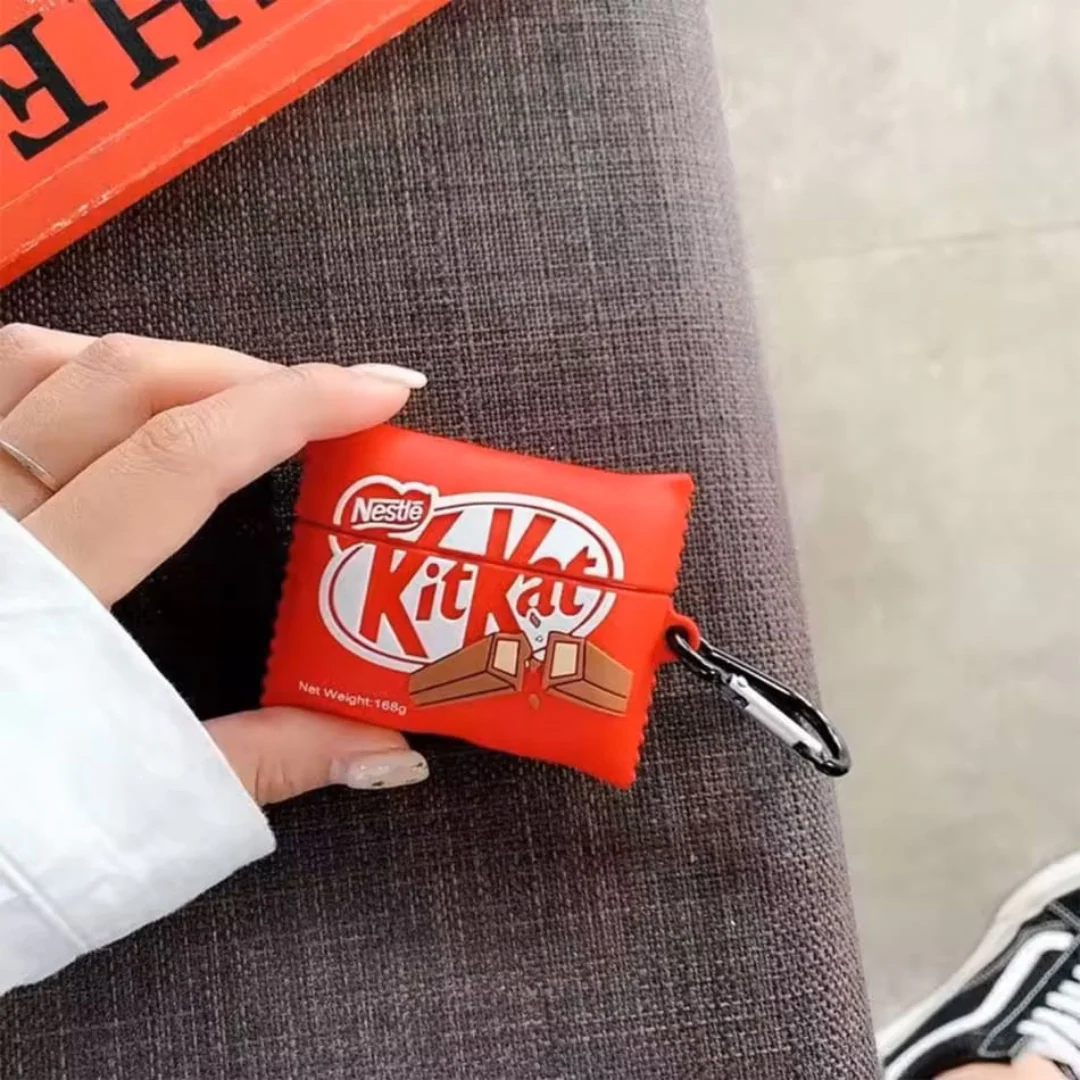 KitKat Silicone Apple AirPods Case Cover - Image 3