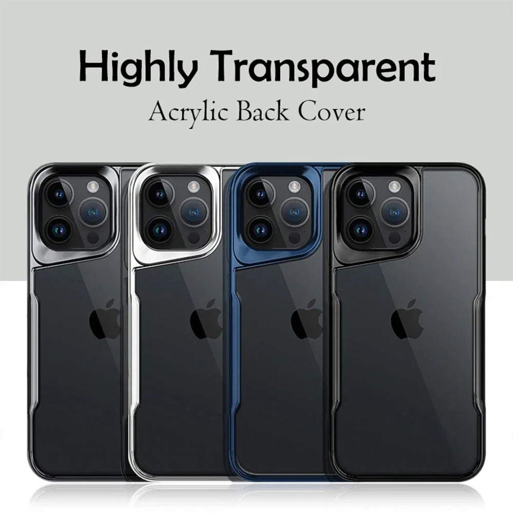 Luxury Acrylic Plating iPhone Case - Image 4