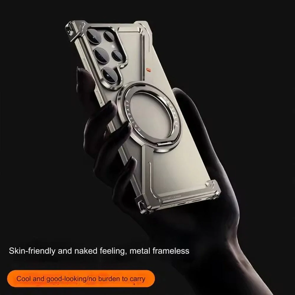 Luxury Z Shape Metal Case for Samsung - Image 5