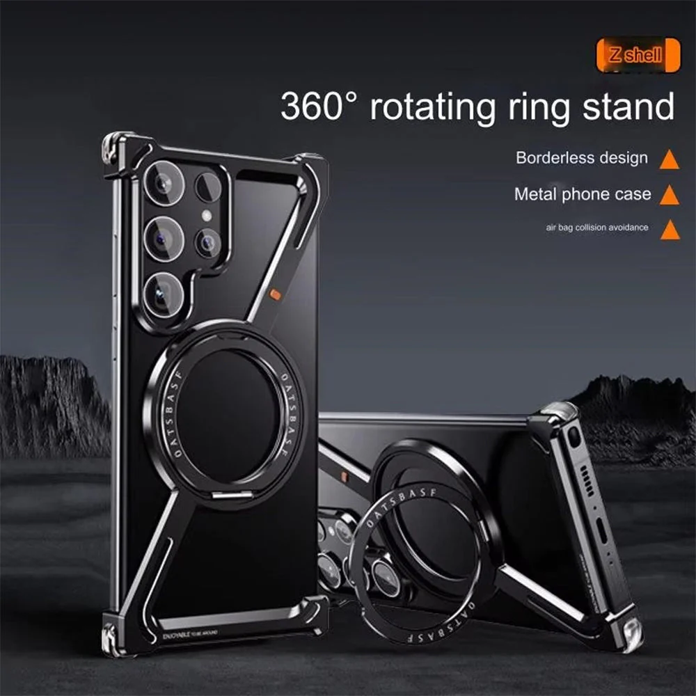 Luxury Z Shape Metal Case for Samsung - Image 7
