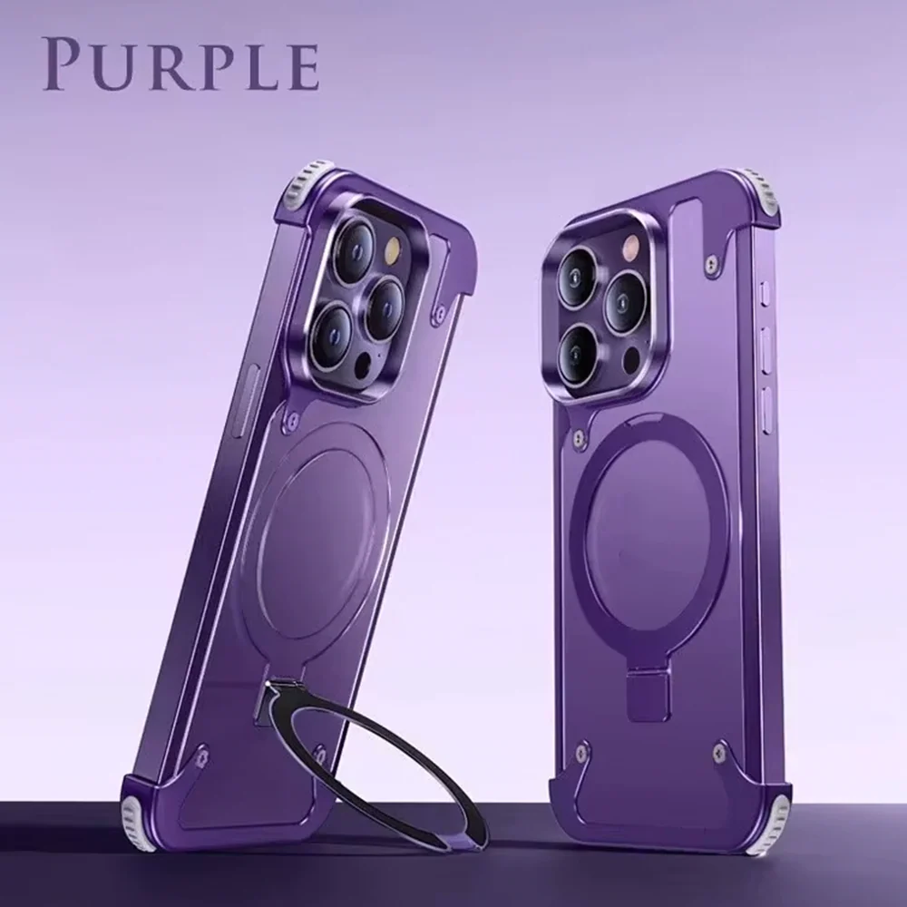 Metal Frameless Magnetic iPhone Case - Image 10