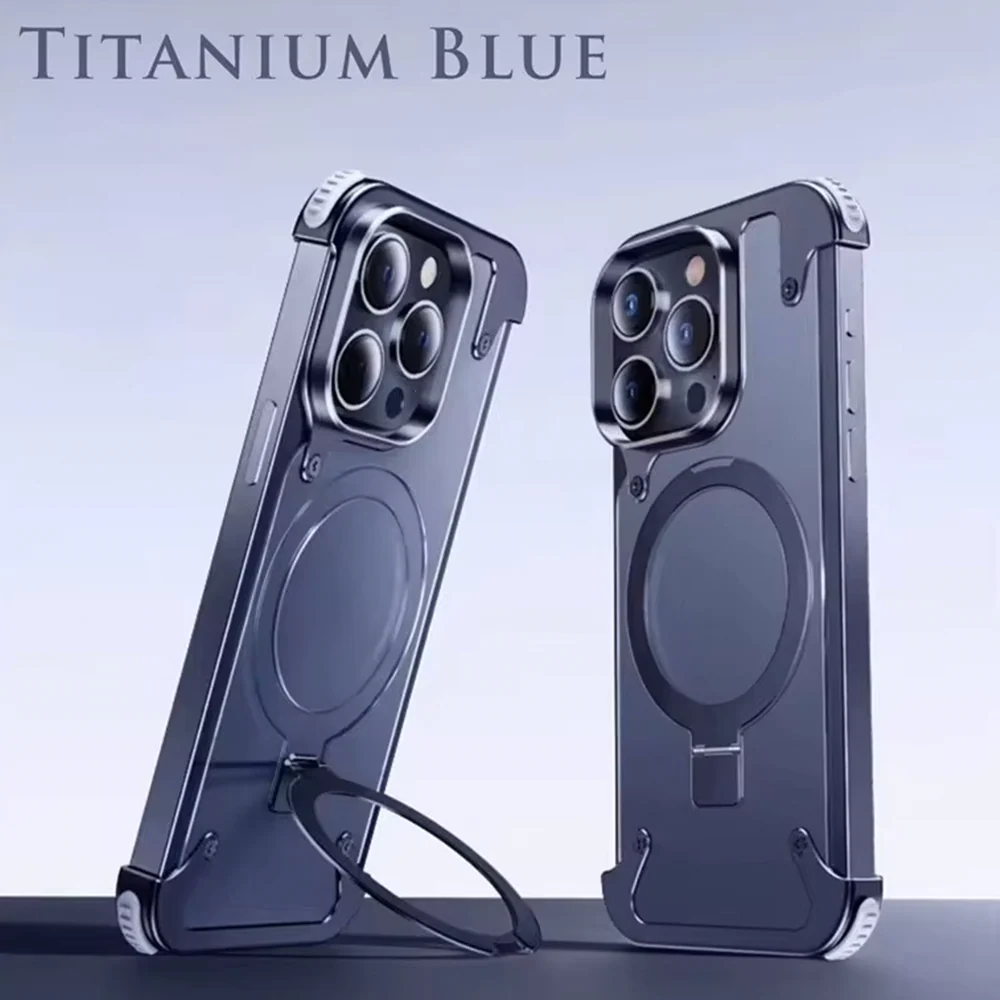 Metal Frameless Magnetic iPhone Case - Image 11