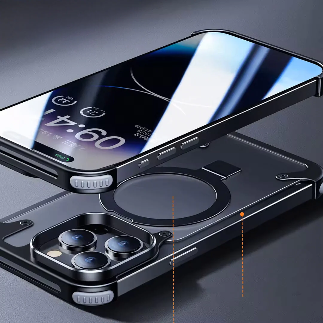 Metal Frameless Magnetic iPhone Case - Image 5