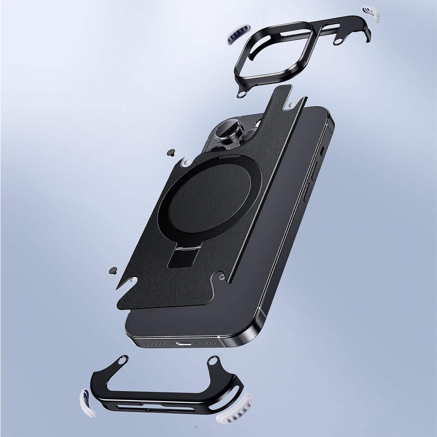 Metal Frameless Magnetic iPhone Case - Image 6