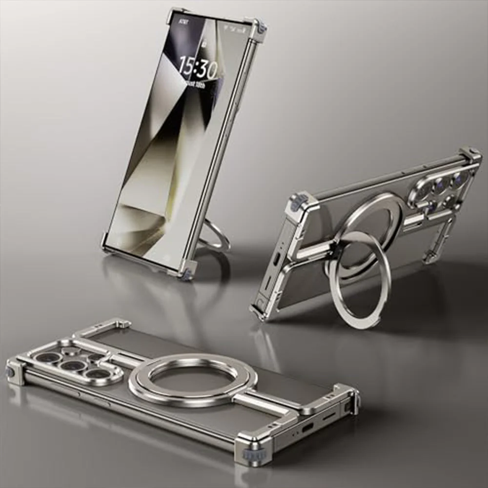 Minimal Metal Aircase for Samsung - MagSafe compatible - Image 4