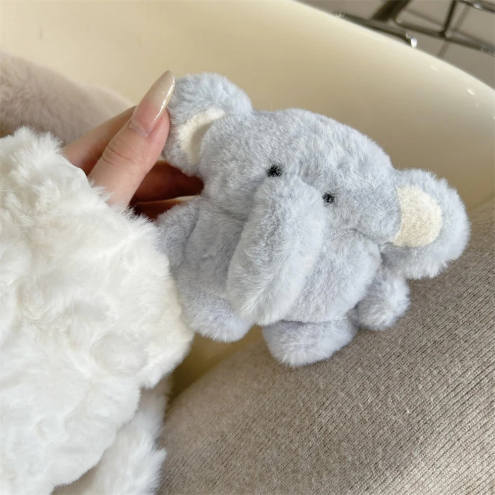 Plushie Elephant Hug AirPods Case - Image 3
