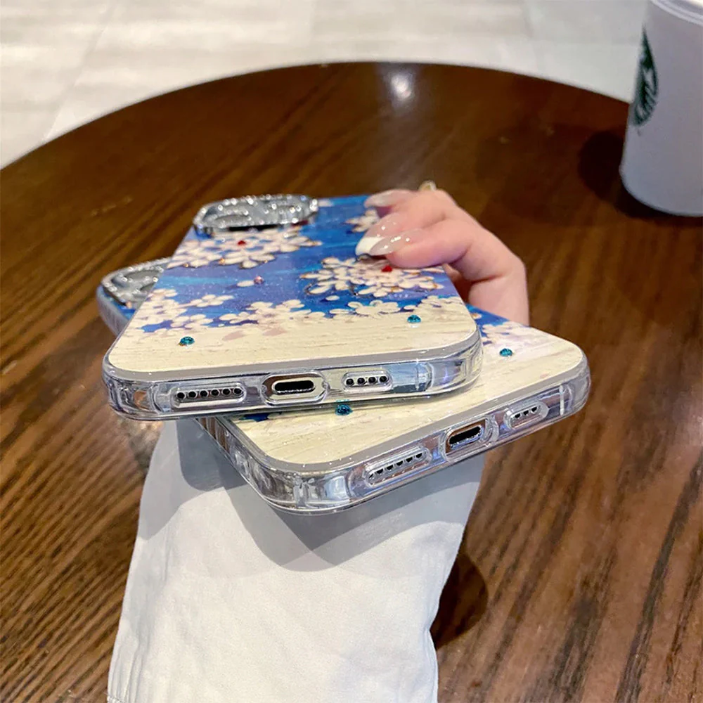 Snowflake Glam iPhone Case - Image 3