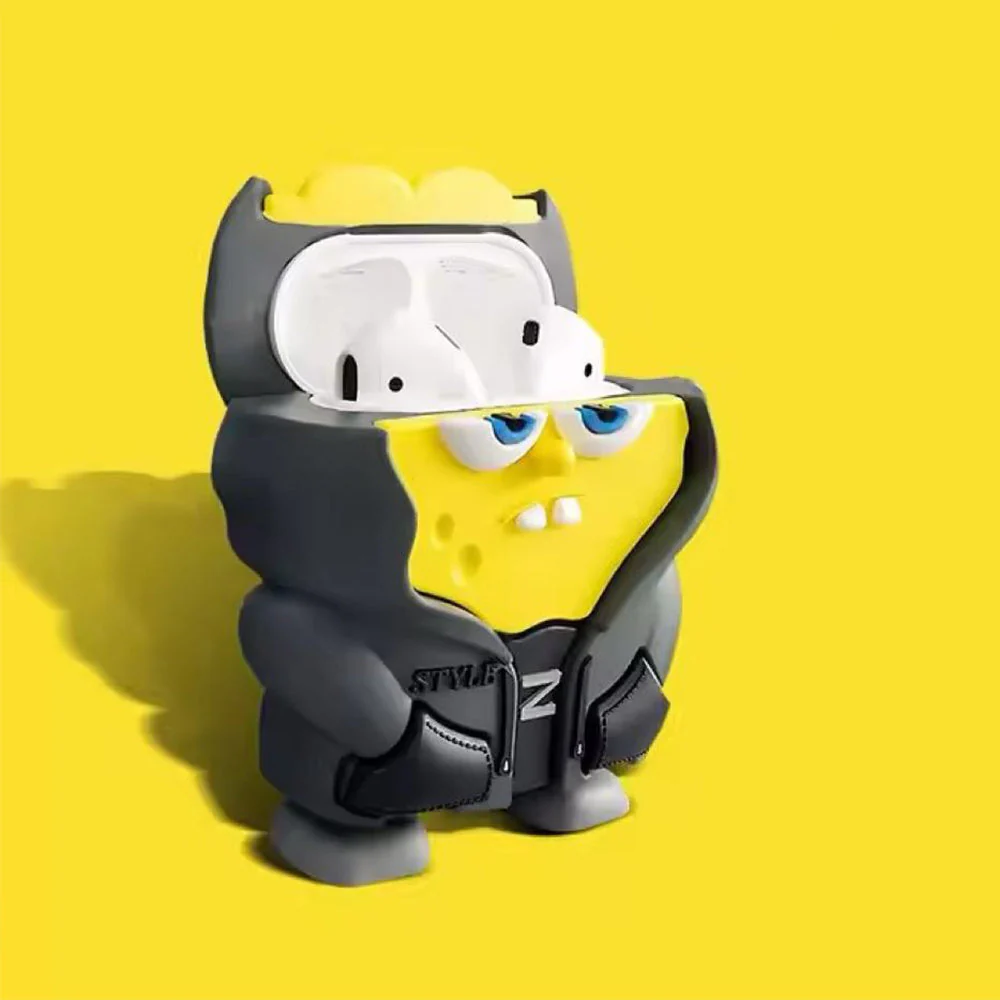 Sponge-Bob Apple Airpods Cases - Image 3